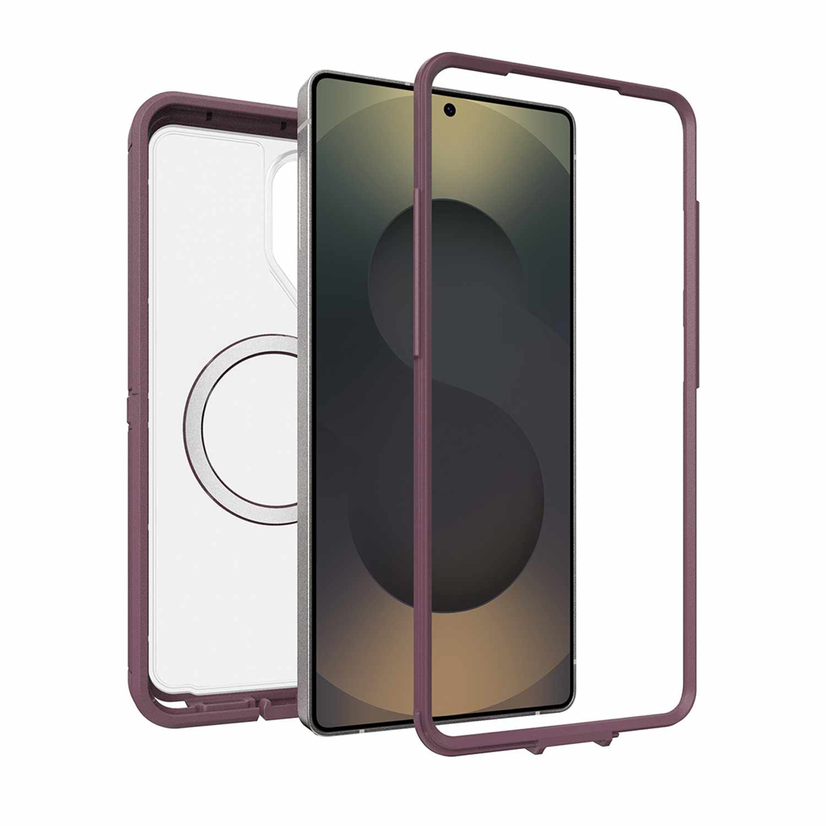 OtterBox - Defender Pro XT Clear Case w/Magnets Purple Mystery for Samsung Galaxy S26 Ultra