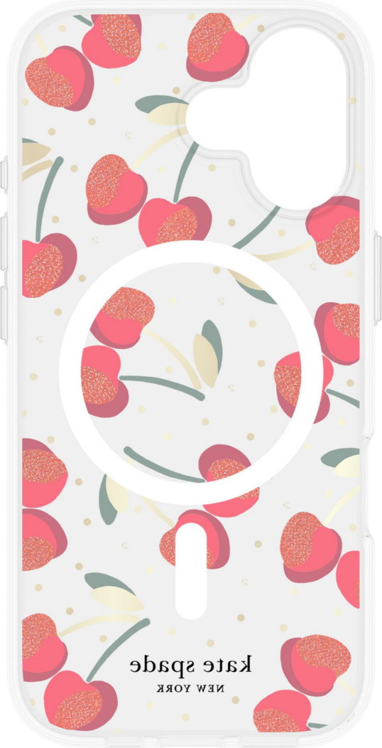 Kate Spade KS057398 Étui Protective MagSafe Cherry Dot pour iPhone 17