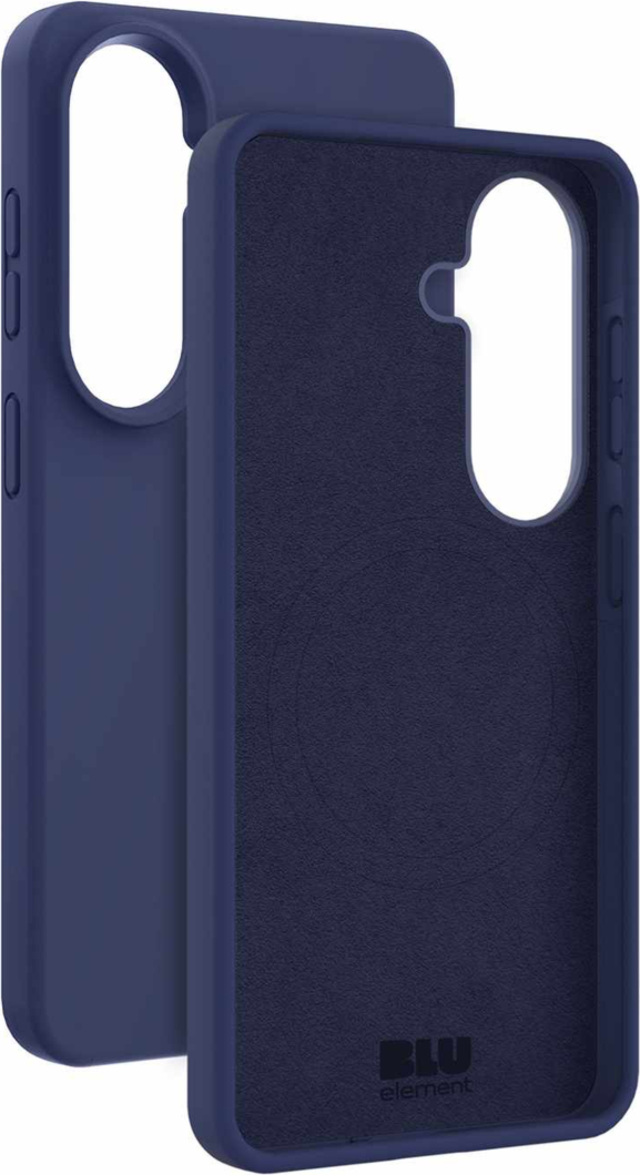 Blu Element - Silicone MagSafe Case Navy for Samsung Galaxy S26