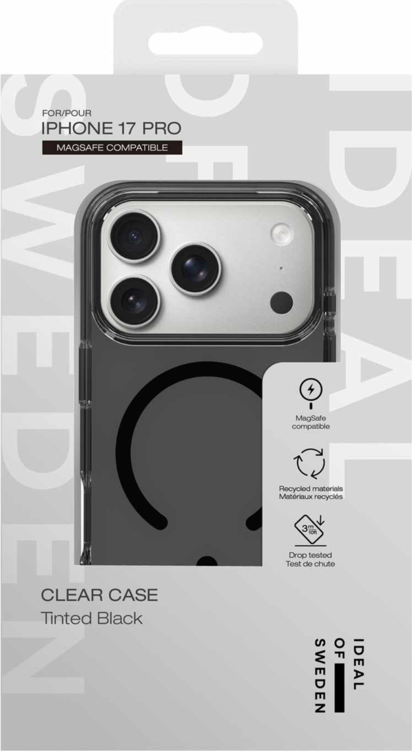 Ideal of Sweden - Clear MagSafe Case Tinted Black for iPhone 18 Pro/17 Pro