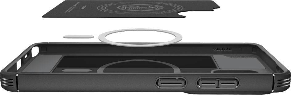 Spigen - Core Armor Case w/Magnets Matte Black for Samsung Galaxy S26 Ultra