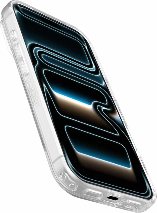 OtterBox - Lumen Clear MagSafe Case and Glass Screen Protector Bundle for iPhone 18 Pro/17 Pro clear