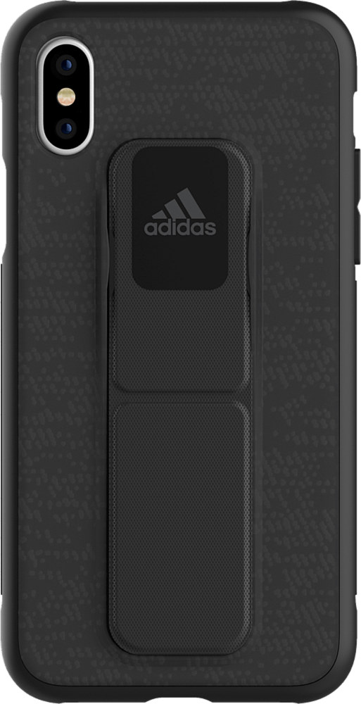 iPhone XS/X ADIDAS Black Grip Snap Case