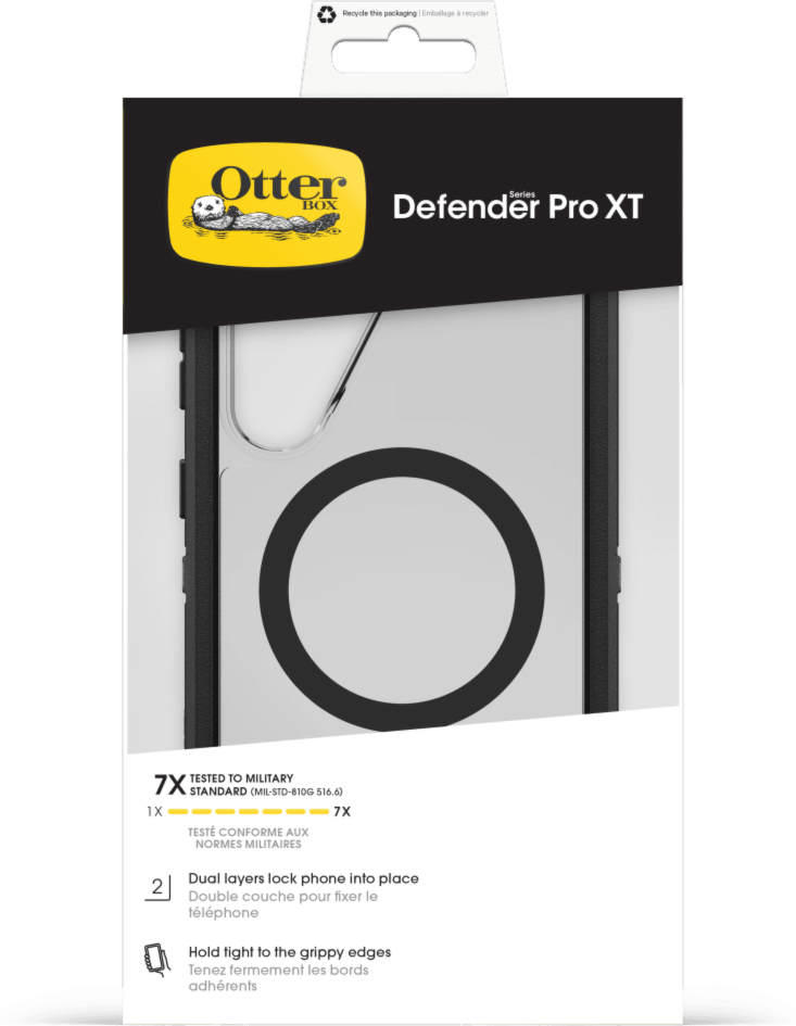 OtterBox - Coque magnétique Defender Pro XT transparente pour Samsung Galaxy S26 Plus - Dark Side