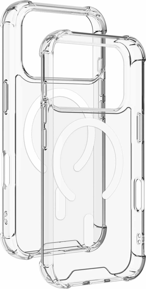 Blu Element - DropZone Rugged MagSafe Case Clear for iPhone 17 Pro Max