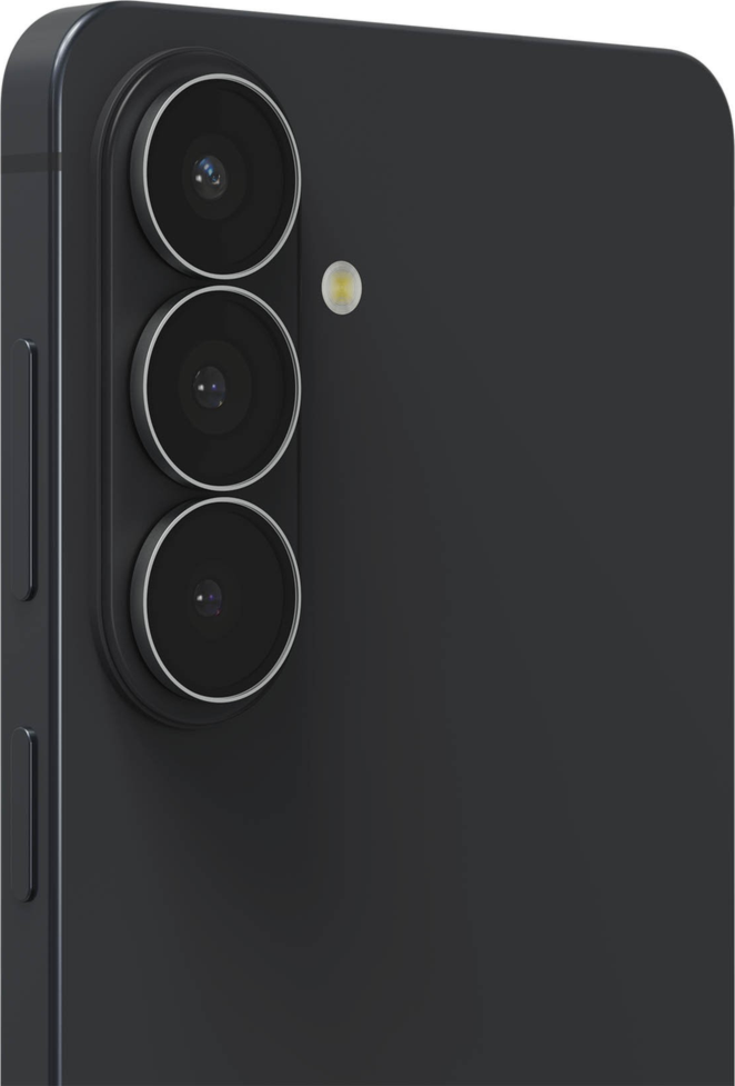 The ZAGG InvisibleShield Glass Elite Camera Rings Lens Protector with anti-reflective technology safeguards phone camera lenses from scratches and smudges.