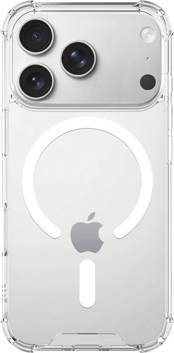 Blu Element - DropZone Rugged MagSafe Case Clear for iPhone 17 Pro Max
