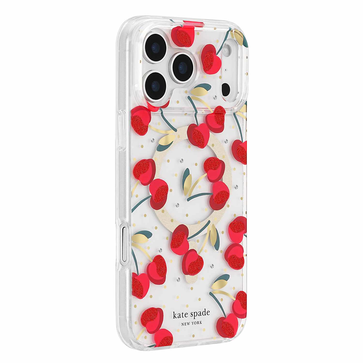 Kate Spade - Protective MagSafe Case Cherry Dot for iPhone 18 Pro Max/17 Pro Max