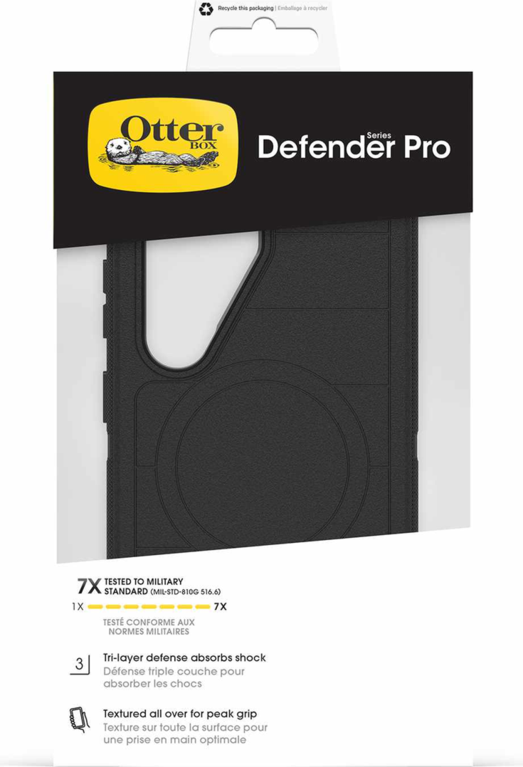 OtterBox - Defender Pro Case for Samsung Galaxy S26 Plus - Black