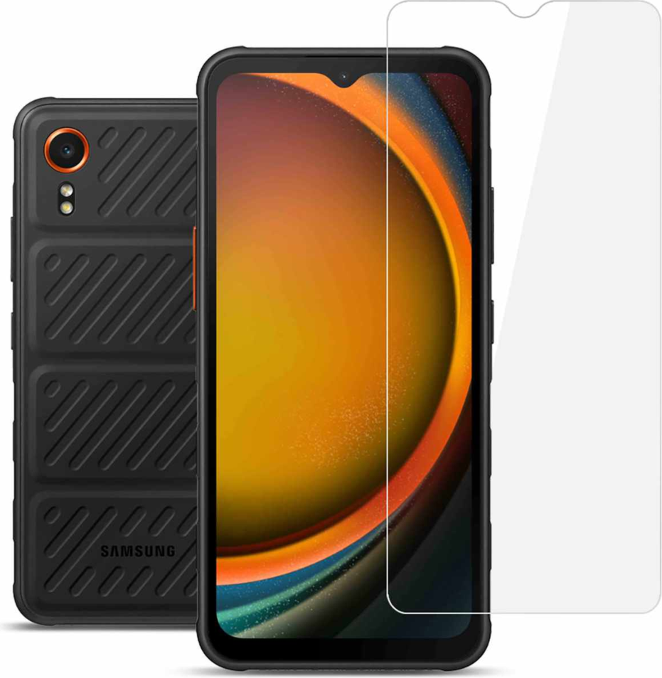 22 cases - Tempered Glass Screen Protector for Samsung Galaxy XCover7 Pro clear