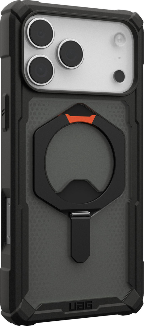 Urban Armor Gear (UAG) - Plasma XTE MagSafe Case for Apple iPhone 17 Pro Max - Black and Pop Orange