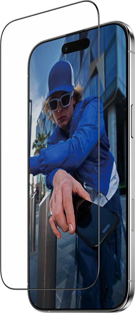 PanzerGlass UWF Screen Protector iPhone Air w/Fastfit in-a-box - Clear