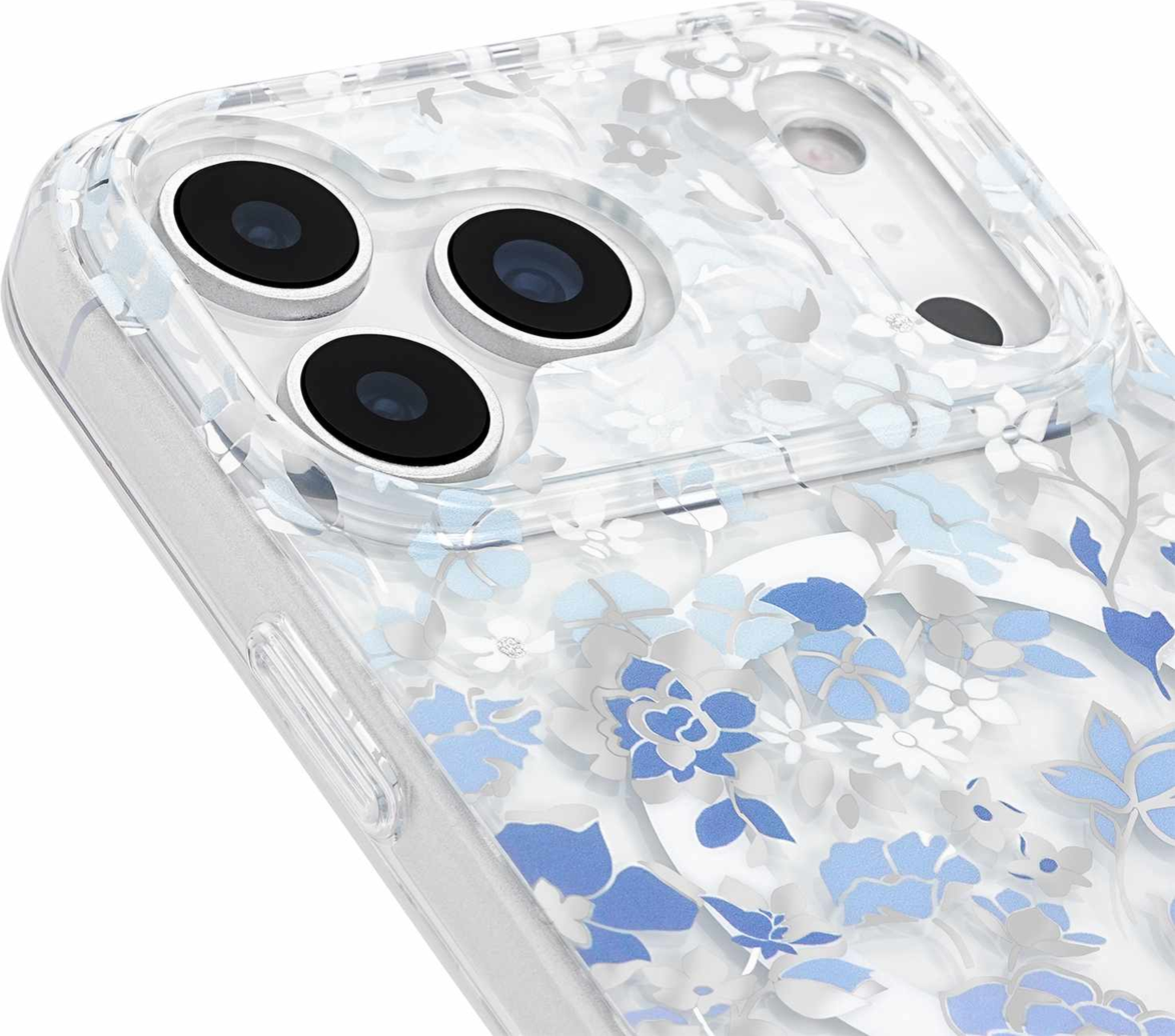 Kate Spade - Protective MagSafe Case Flowerbed Blue for iPhone 18 Pro Max/17 Pro Max