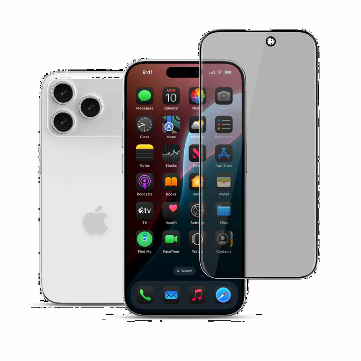 22 cases - Privacy Tempered Glass Screen Protector for iPhone 17 Pro