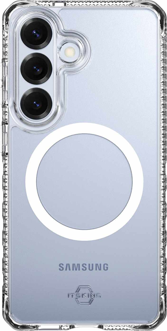 ITSKINS - Hybrid_R Case w/Magnets Clear for Samsung Galaxy S26