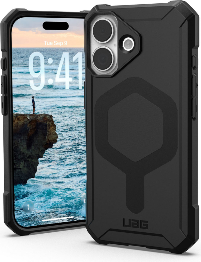 UAG - Essential Armor MagSafe Rugged Case Black for iPhone 17
