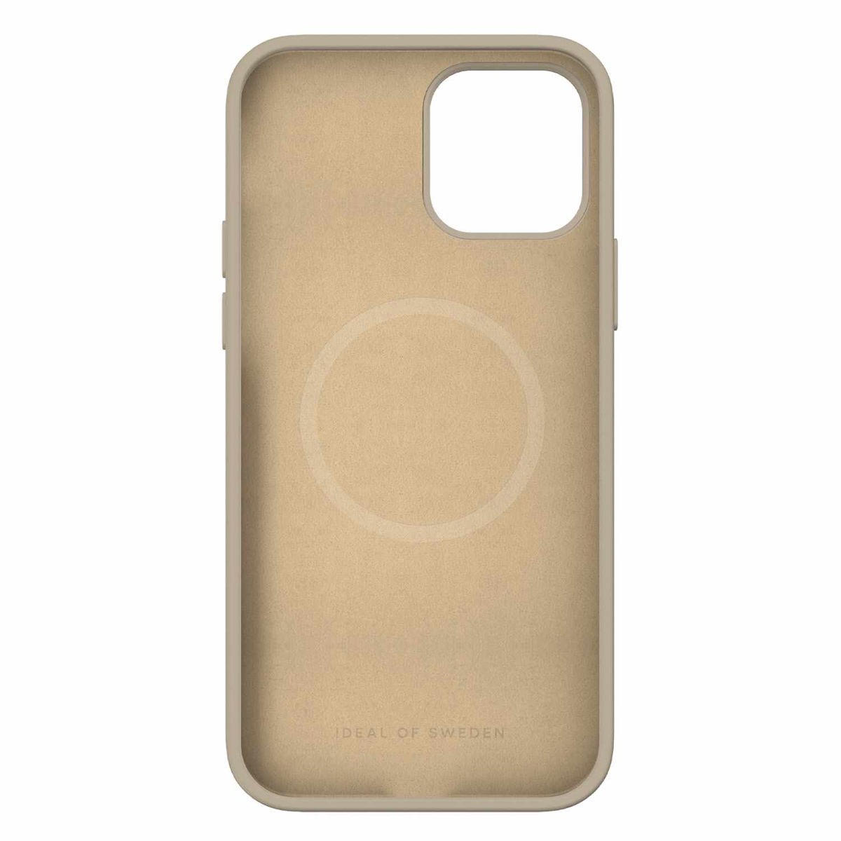 Ideal of Sweden - Silicone Case MagSafe Beige for iPhone 12/12 Pro