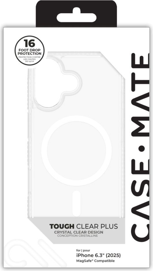 Case-Mate - Tough MagSafe Case for Apple iPhone 17 - Clear