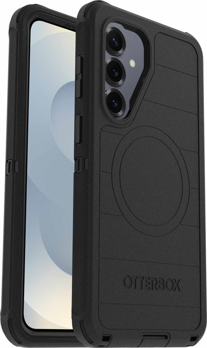 OtterBox - Defender Pro Case w/Magnets and Holster Black for Samsung Galaxy S26+ in Bulk Packaging