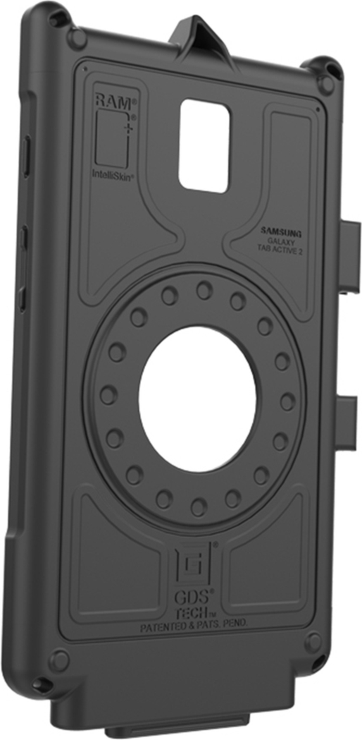 Ram Mounts IntelliSkin Next Gen gives GDS® Docks™ users a secure and protective way to use their device on an off the dock with access to charge the device by USB-C when not near a GDS® Docks™.
