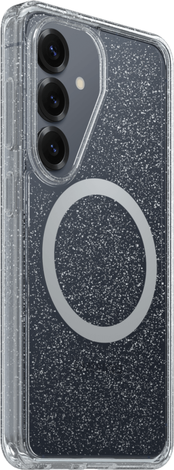 OtterBox 77000072 Étui Symmetry Clear avec Magnets Clear Stardust 4.0 pour Samsung Galaxy S26