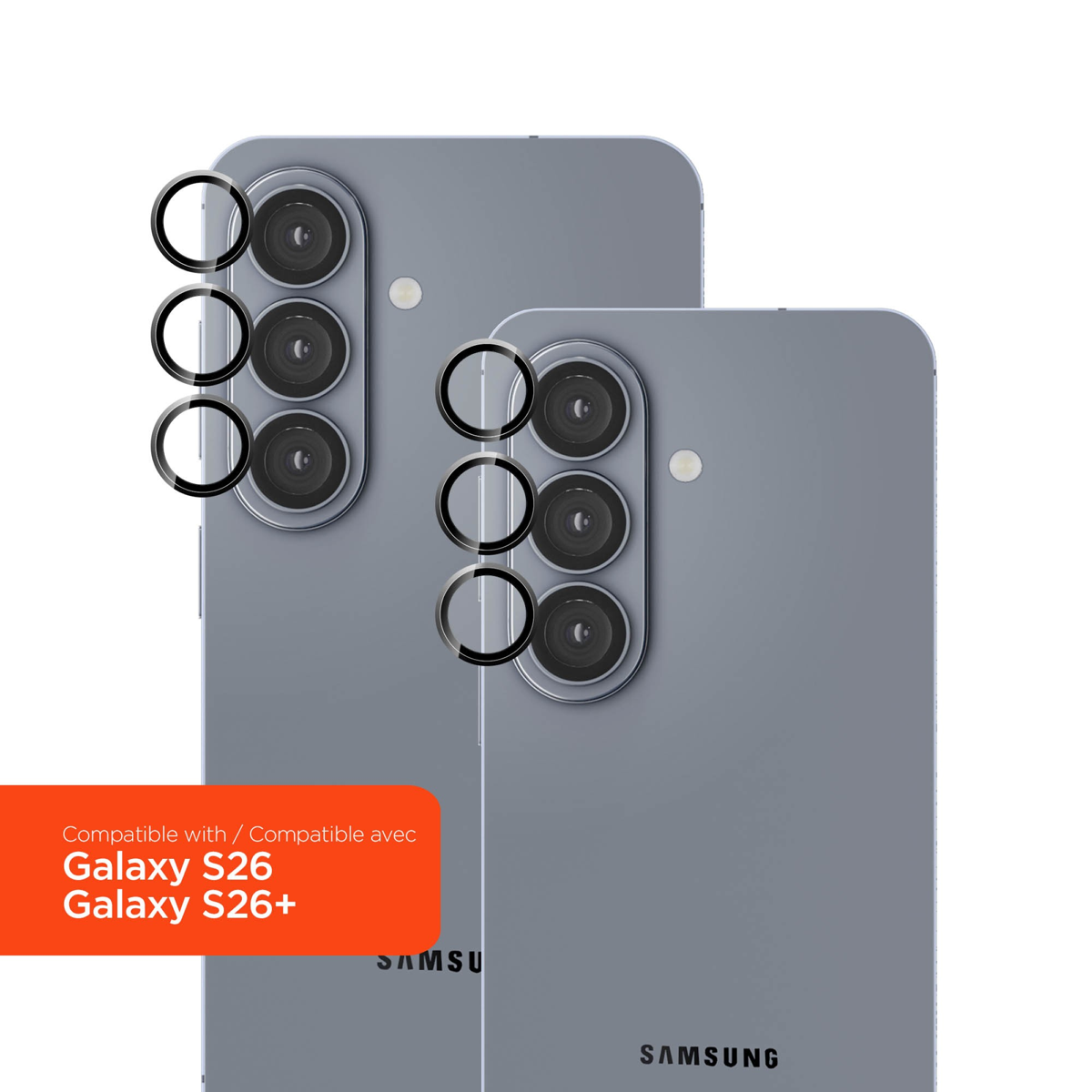 The HyperGear Lens Protector features a shock-absorbing body and scratchproof shield to safeguard the camera lenses from accidental damage.