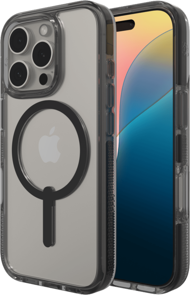 Strengthened with Graphene, ZAGG's Santa Cruz Snap series case combines an ultra-slim, premium looking design with 13 ft drop protection and seamless MagSafe compatibility.