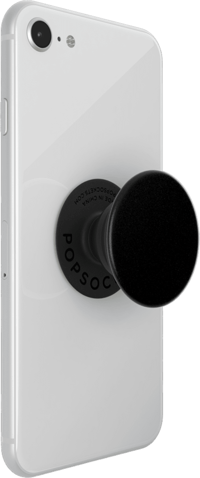 Popsockets - Popgrips Swappable Abstract Device Stand And Grip - Black