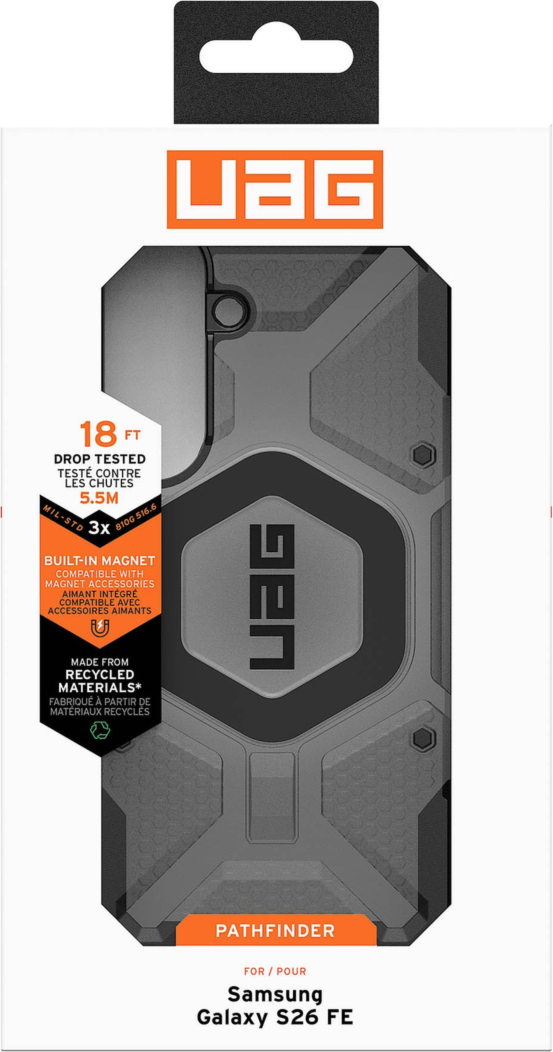 Designed with action and adventure in mind, the UAG Pathfinder case provides serious protection with a modern classic look and a built-in magnetic module.