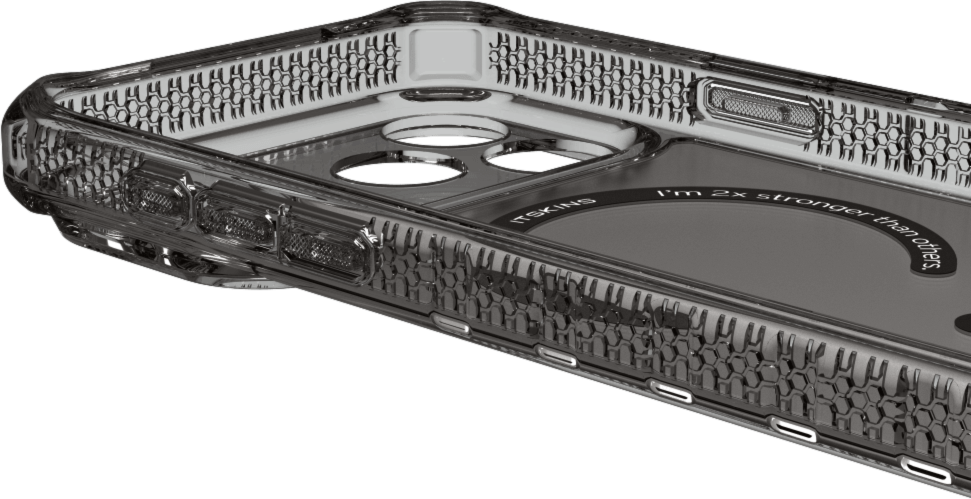 ITSKINS - Hybrid_R Vapor MagSafe Case Smoke for iPhone 17 Pro Max