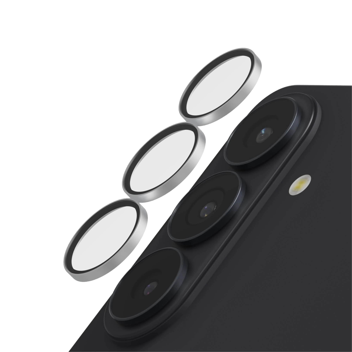 <p>The ZAGG InvisibleShield Glass Elite Camera Rings Lens Protector with anti-reflective technology safeguards phone camera lenses from scratches and smudges.</p>