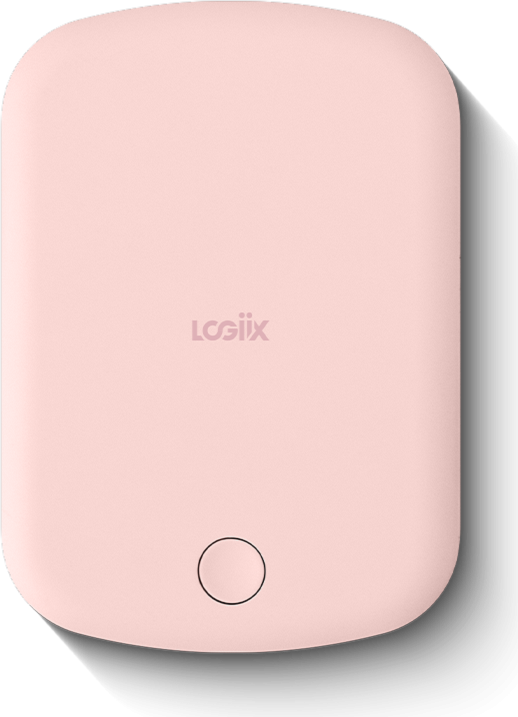 LOGiiX Vibrance Piston Power 5000 mAh Mag - Rose