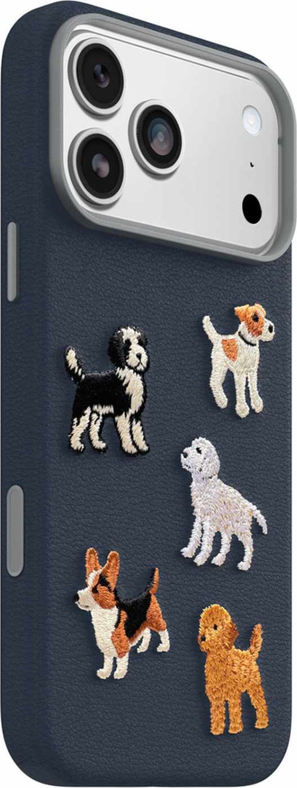OtterBox - Symmetry Cactus Leather Embroidery MagSafe Case Barskerville for iPhone 18 Pro Max/17 Pro Max