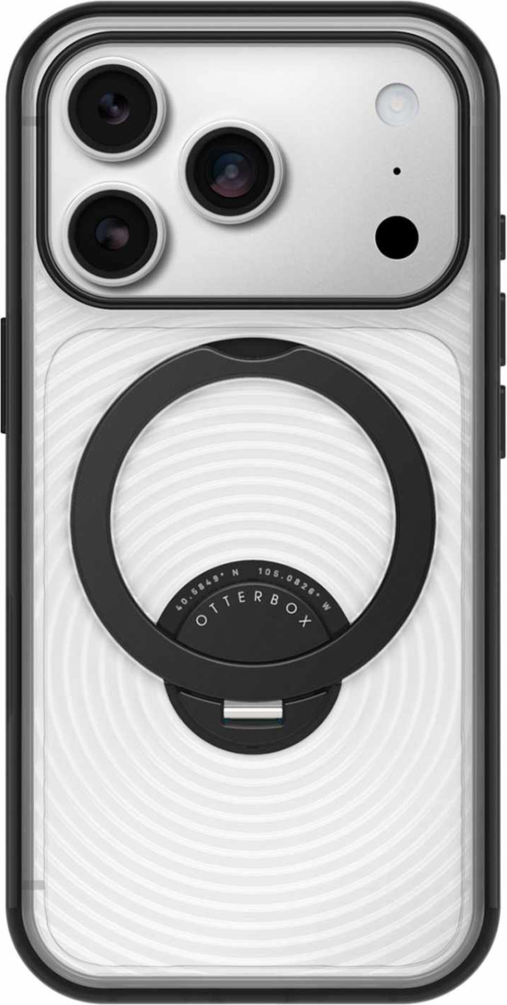 OtterBox - Symmetry Stand MagSafe Case Umbra Black for iPhone 18 Pro/17 Pro