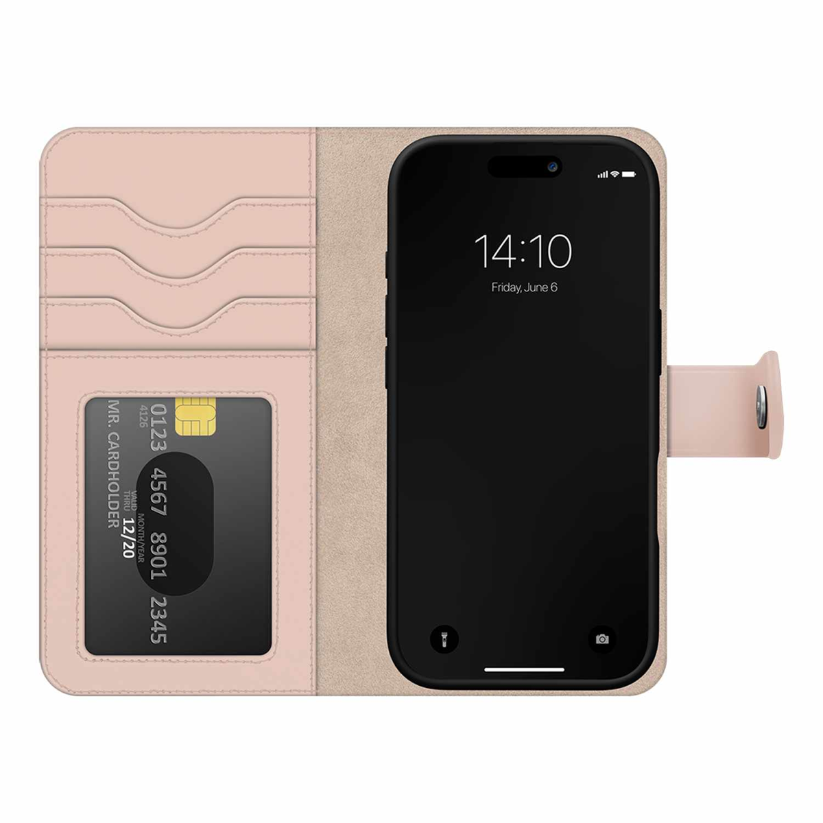Ideal of Sweden - Magnet Wallet+ MagSafe Case Pink for iPhone 17 Pro