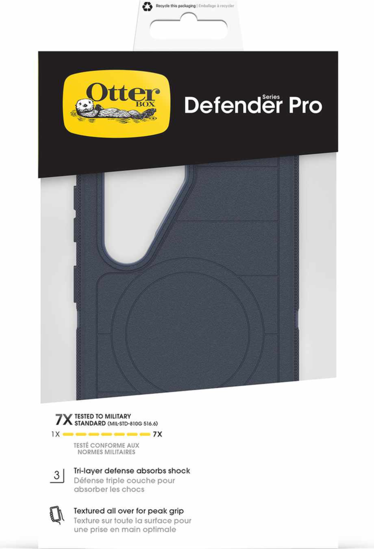 OtterBox - Defender Pro Case w/Magnets Blue Sentiment for Samsung Galaxy S26 Ultra