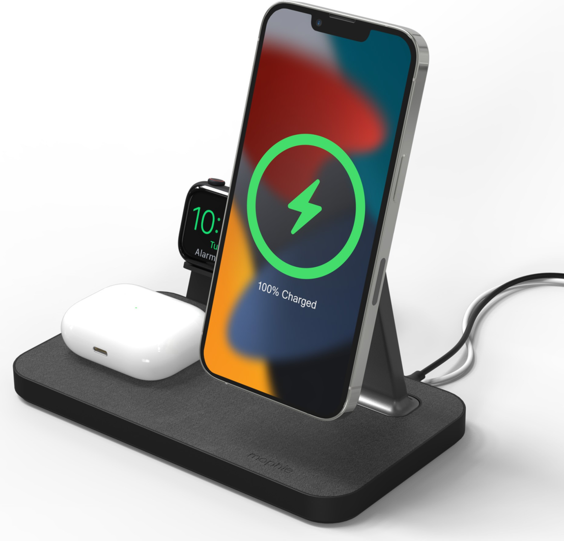 Custom mophie® 3-in-1 Wireless Charging Stand