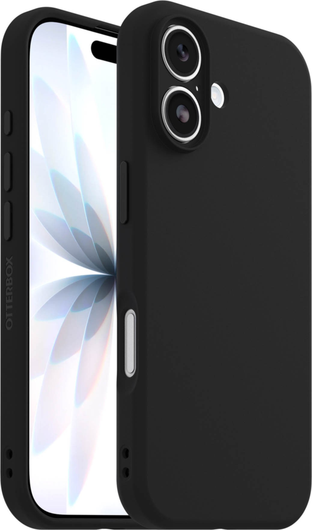 The OtterBox Figura Series blends a velvety-soft feel with ultra-slim protection, military-grade drop defense, MagSafe compatibility, and raised edges to guard the screen and camera.
