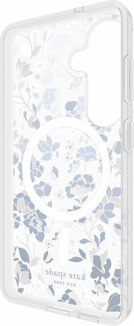 Kate Spade - Étui de protection avec aimants Flowerbed Blue pour Samsung Galaxy S26