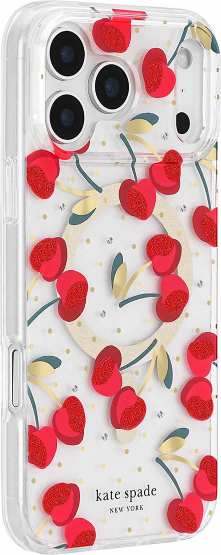 Kate Spade - Protective MagSafe Case Cherry Dot for iPhone 18 Pro Max/17 Pro Max