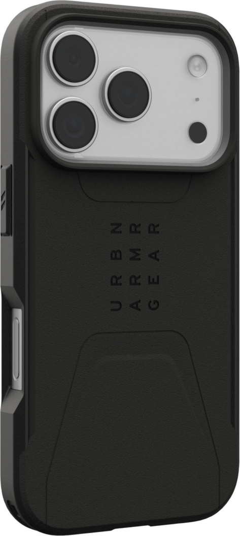 Urban Armor Gear (UAG) - Civilian MagSafe Case for Apple iPhone 17 Pro - Black