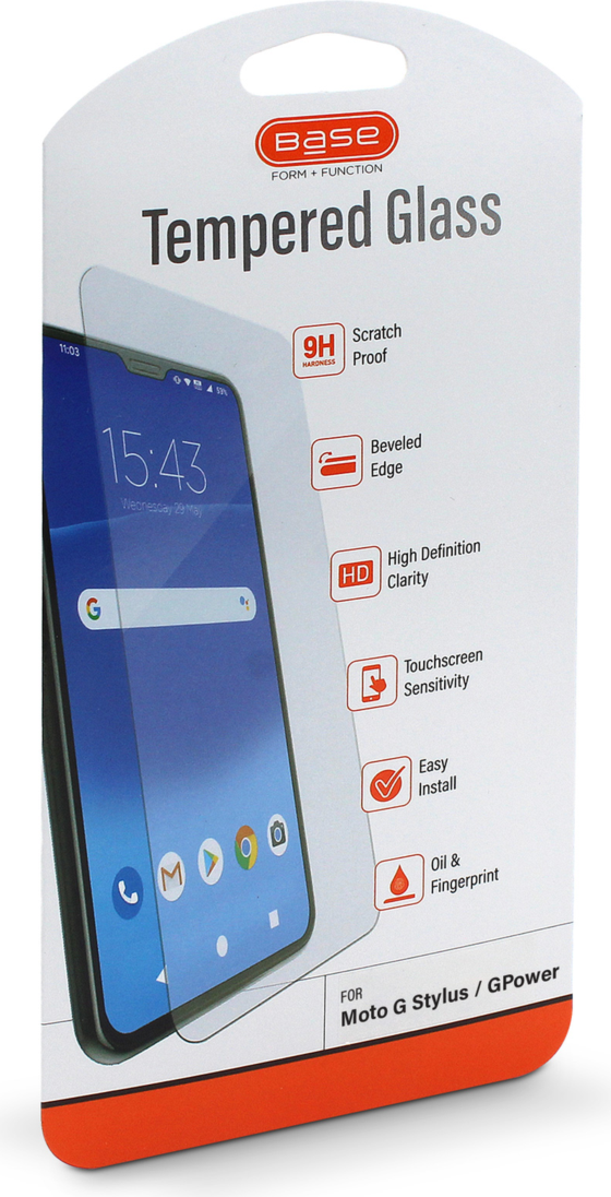 Moto G Power/Moto G Stylus Base Tempered Glass Screen Protector