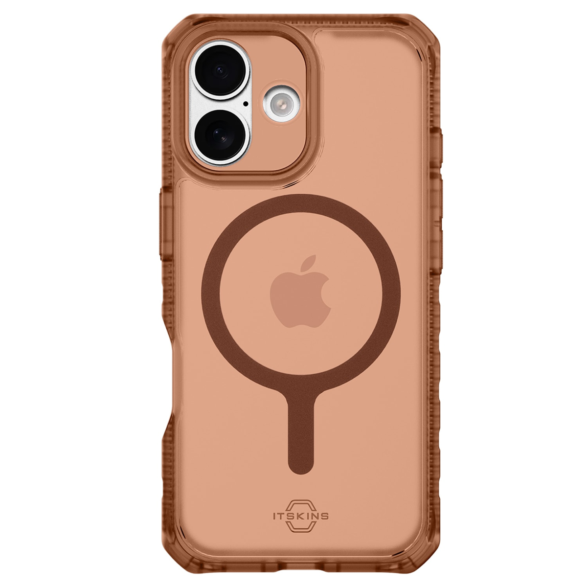 ITSKINS - Hybrid_R Frost MagSafe Case Mocha for iPhone 17