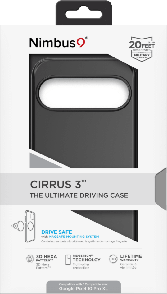 Nimbus9 - Cirrus 3 MagSafe Case for Google Pixel 10 / Pixel 10 Pro - Black