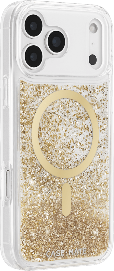 Case-Mate - Waterfall MagSafe Case for Apple iPhone 17 Pro Max - Gold