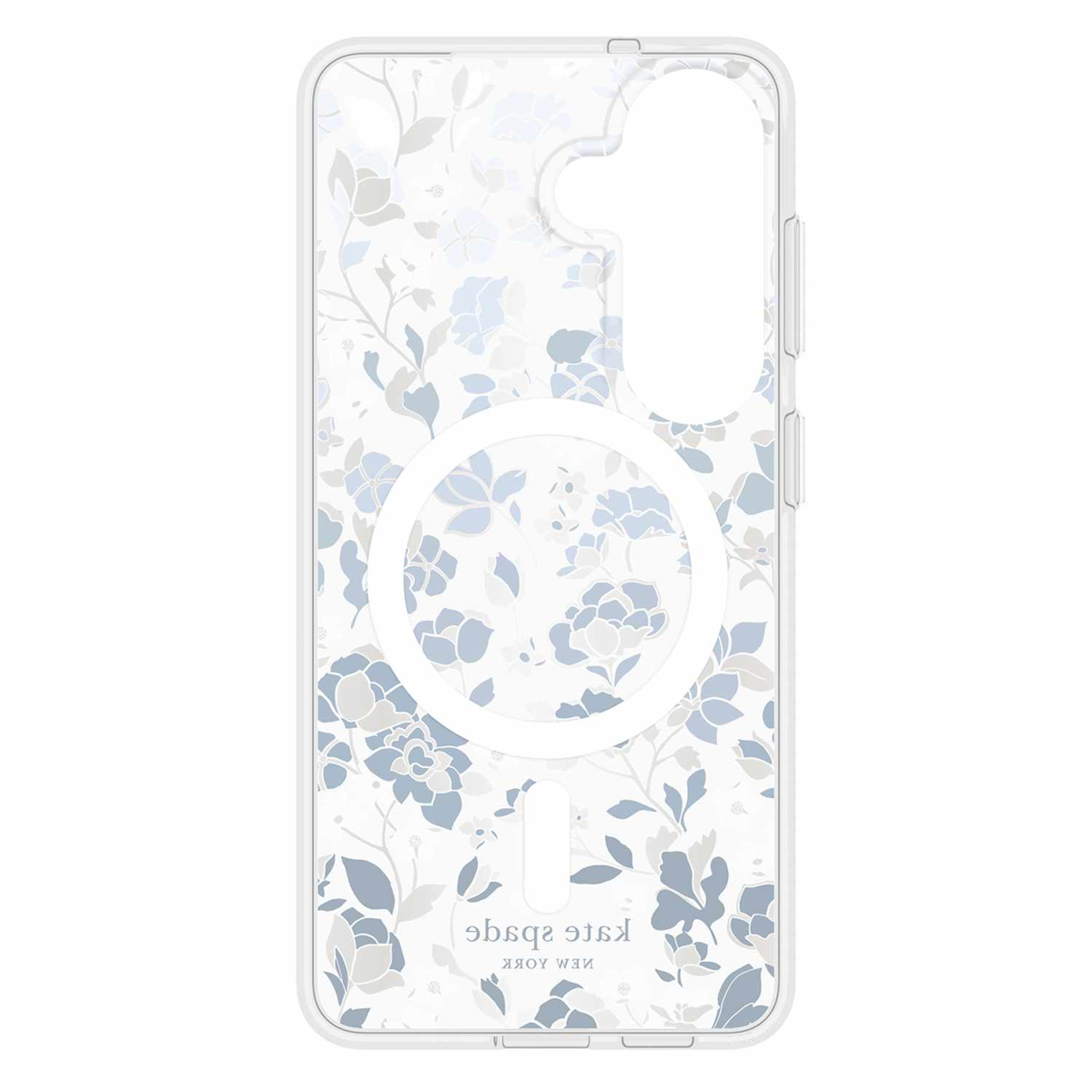 Kate Spade - Étui de protection avec aimants Flowerbed Blue pour Samsung Galaxy S26