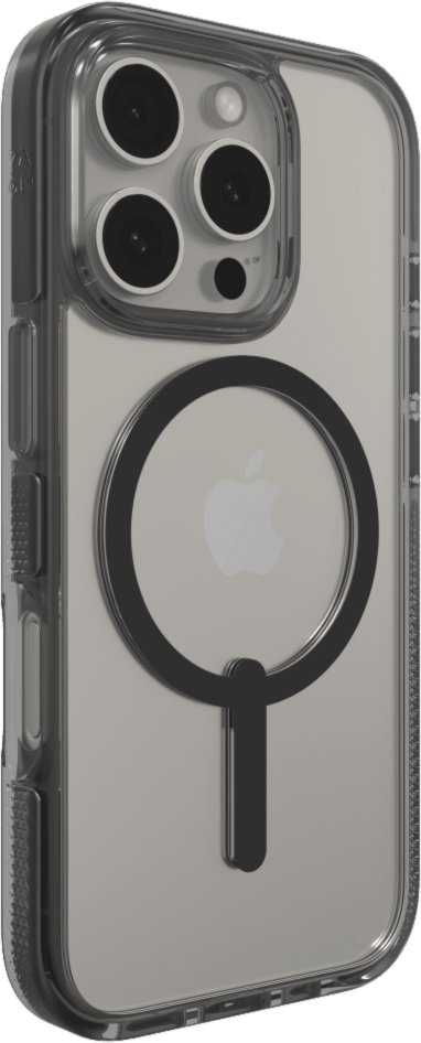 Strengthened with Graphene, ZAGG's Santa Cruz Snap series case combines an ultra-slim, premium looking design with 13 ft drop protection and seamless MagSafe compatibility.