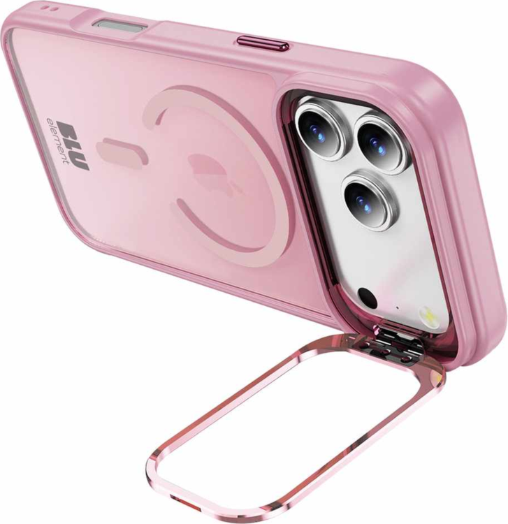 Blu Element - Étui Chromatic Kick MagSafe rose pour iPhone 17 Pro
