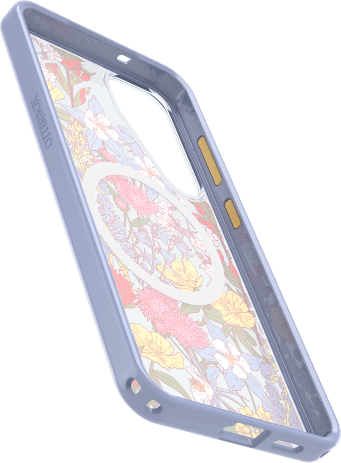 Slim but tough, the OtterBox Symmetry Series with Magnets offers style and protection in a one-piece design and features built-in magnets to provide perfect alignment for fast charging.