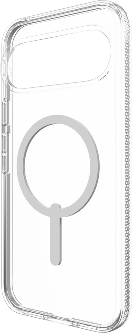Strengthened with Graphene, ZAGG's Crystal Palace Snap series case combines a slim, crystal-clear profile with up to 13 ft drop protection and strong built-in magnets for magnetic accessories.